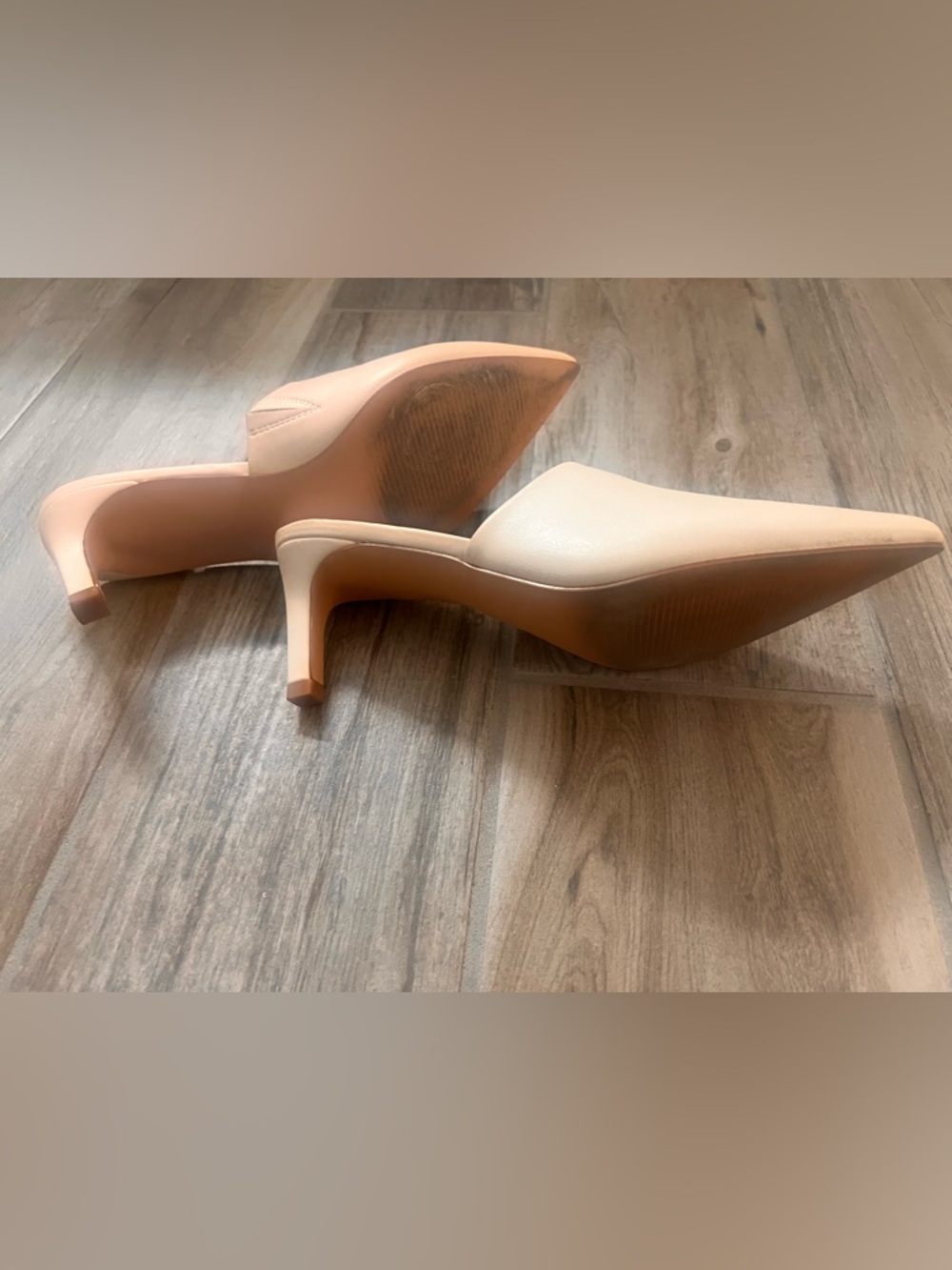 Ivory Slip-On Mule - Picture 3 of 3